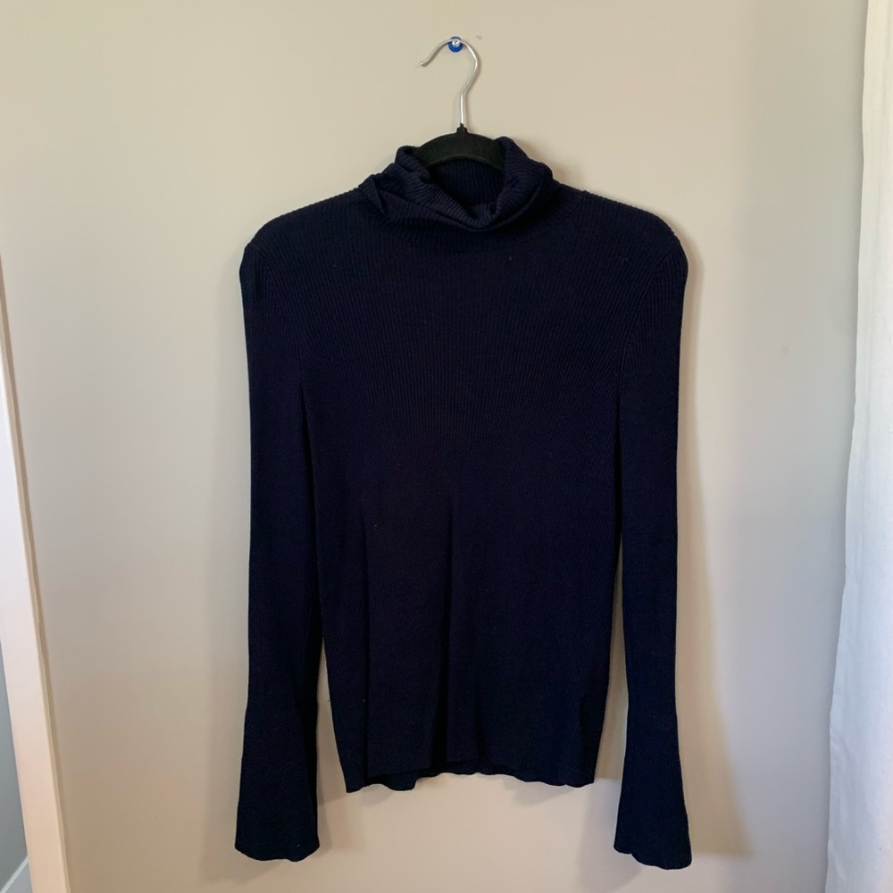 Anthropologie moth sweater turtle neck